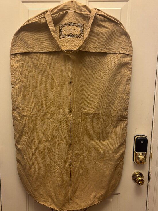 Gucci Accessories - Authentic Vintage Gucci Canvas Garment Bag Suit Cover 💼